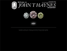 Tablet Screenshot of johnthaynesinc.com